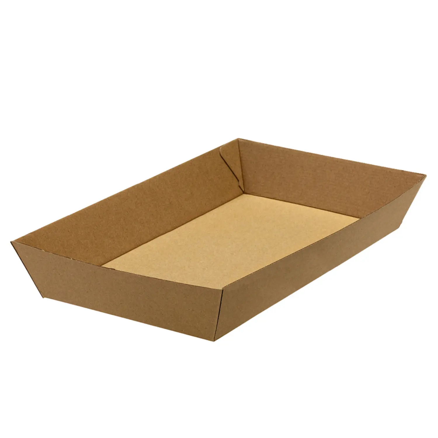 Corrugated Tray - # 5 255L x 179W x 58H (mm) - Green Choice