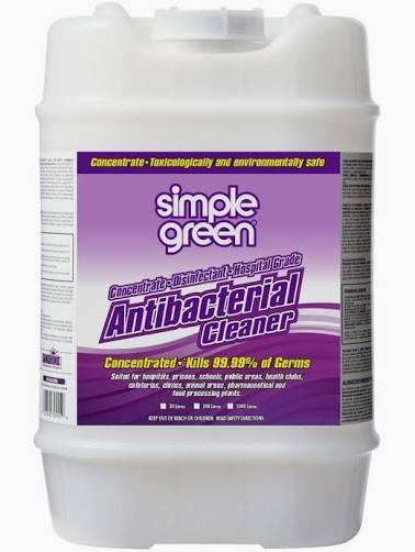 ANTIBACTERIAL Cleaner Concentrate 20 Litres - Simple Green