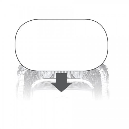 Foil Container Board Lid 7113/73LB - Confoil