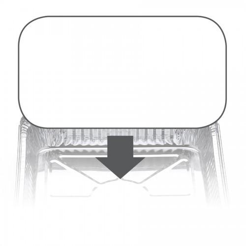 Foil Container Board Lid - Confoil
