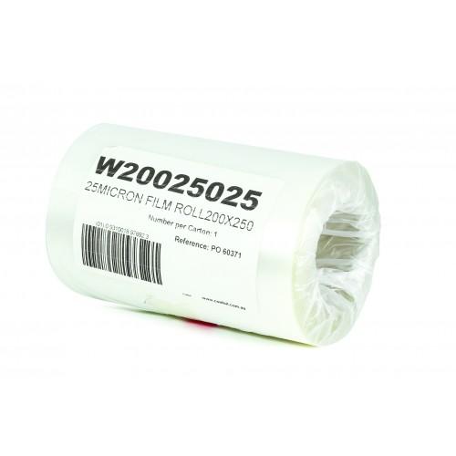 Film Heat Seal Lidding 200mm X 250M X 25Mu - Confoil