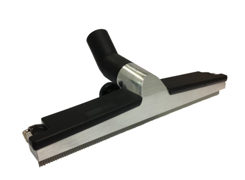 WESSEL WERK GRD370 RUBBER FLOOR TOOL 50MM X 370MM WIDE - ALUMINIUM/BLACK - Filta