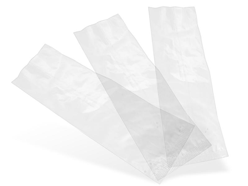 Bag barrier clear wood pulp – 07 x 21cm x 30mu - Vegware