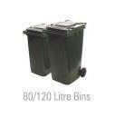 Bin MGB  120L 2 wheeled (fits 140L Liner) - Multiple colour options - Vegware
