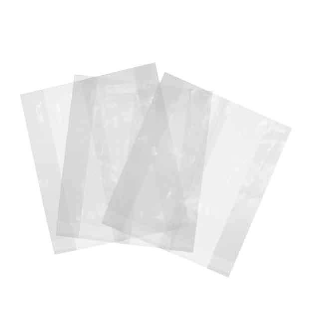 Barrier Bag - 16 x 14.5cm with gusset clear NatureFlex - Vegware
