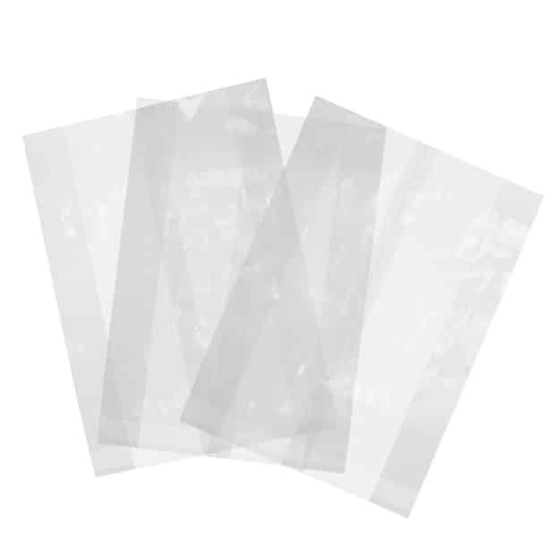 Barrier Bag - 16 x 18cm with gusset clear NatureFlex - Vegware