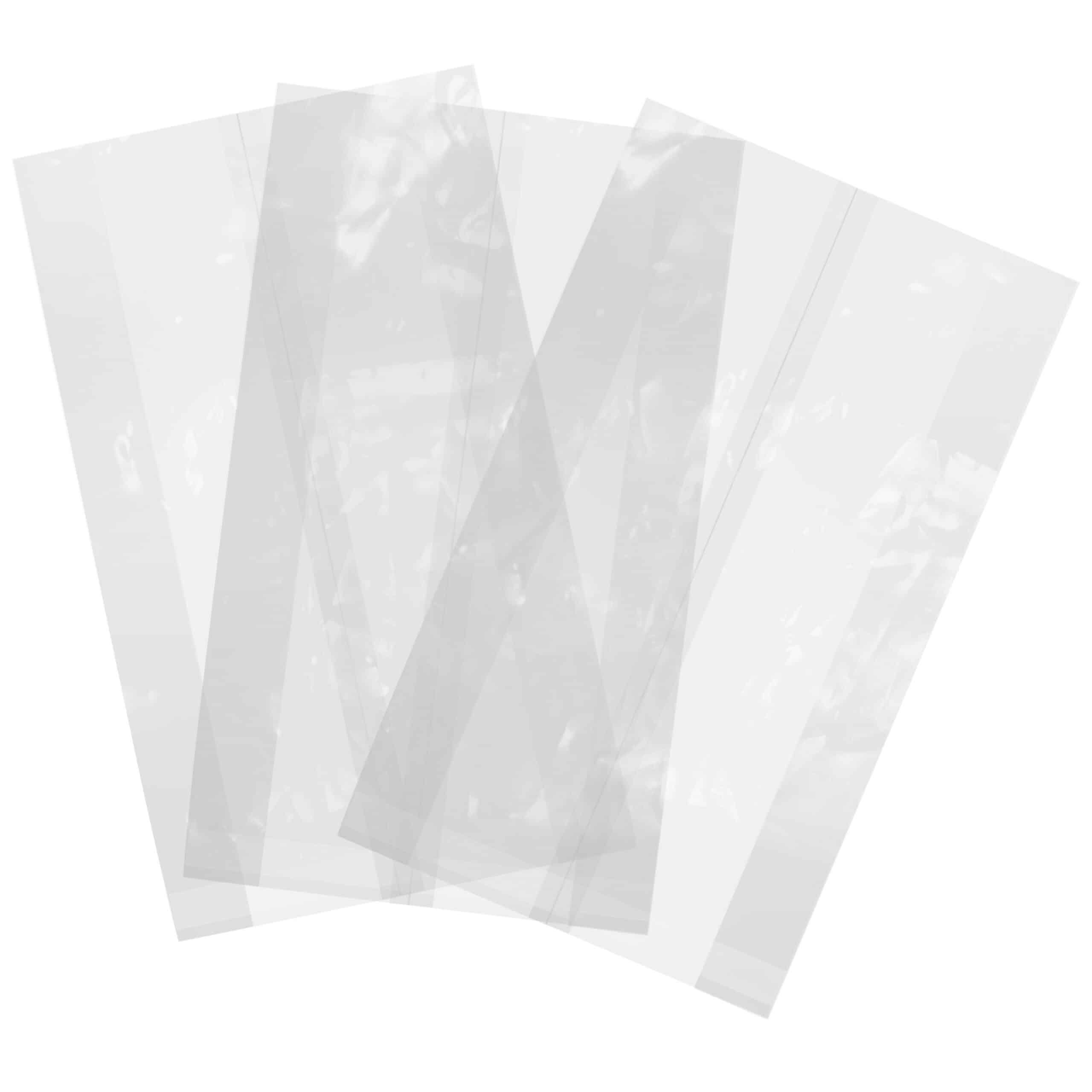 Bag barrier clear wood pulp – 9.5 x 18cm x 23mu with gusset - Vegware - Vegware