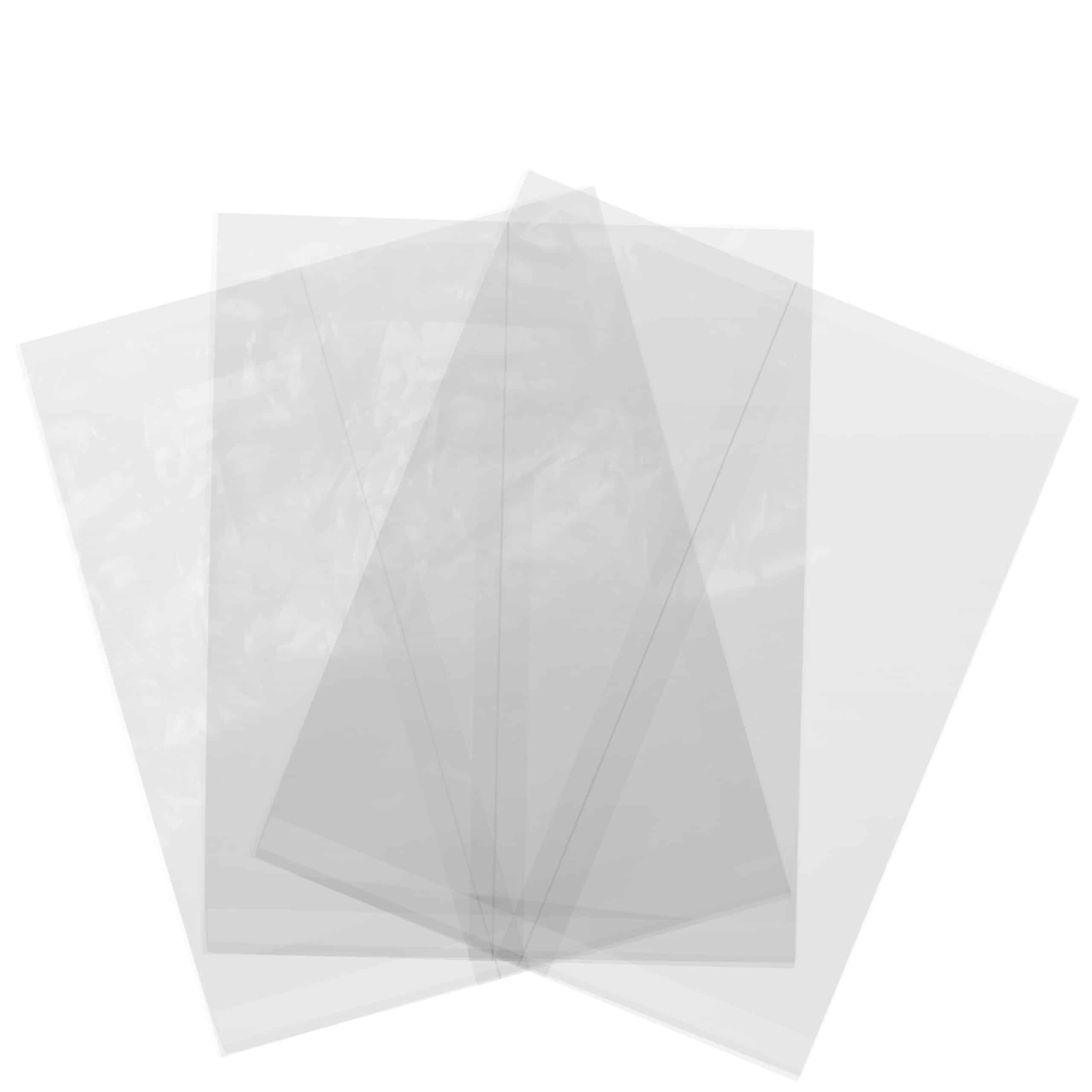Bag barrier clear wood pulp – 17 x 20cm x 30mu Pack 100 - Vegware