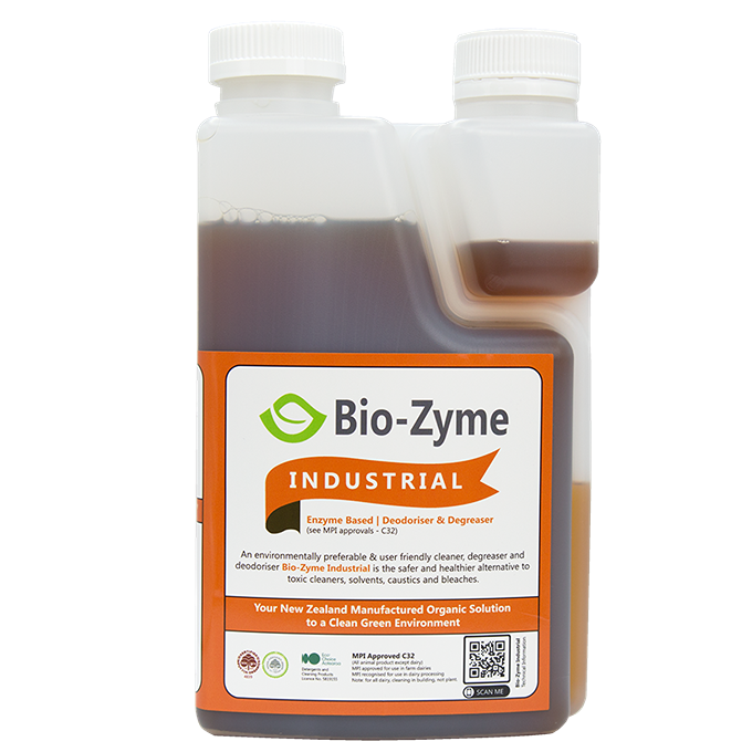 Bio-Zyme Enzyme Based Industrial Degreaser Deodoriser 1Litre