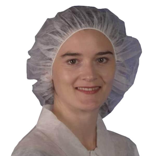 Bouffant Caps – White - 53cm