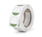 Label 4.5cm round write-on compostable sticker - Vegware