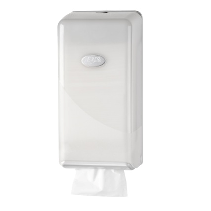 Dispenser Interleaf Tissues & Half Wipes White - Coastal