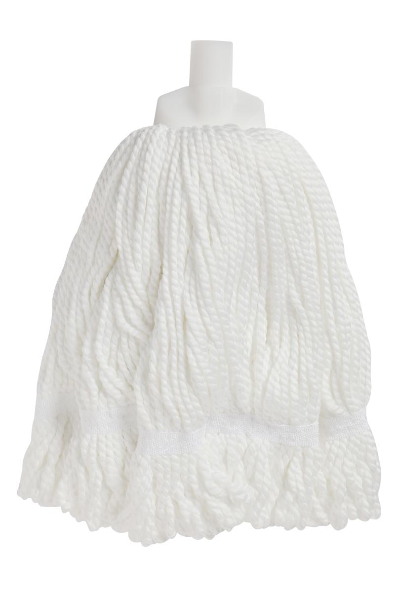 Edco Microfibre Round Mop WHITE, Each - Edco
