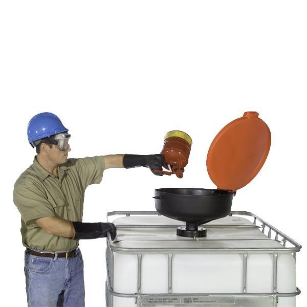 Large Ultra Funnel – Burp Free with Hinged Lid