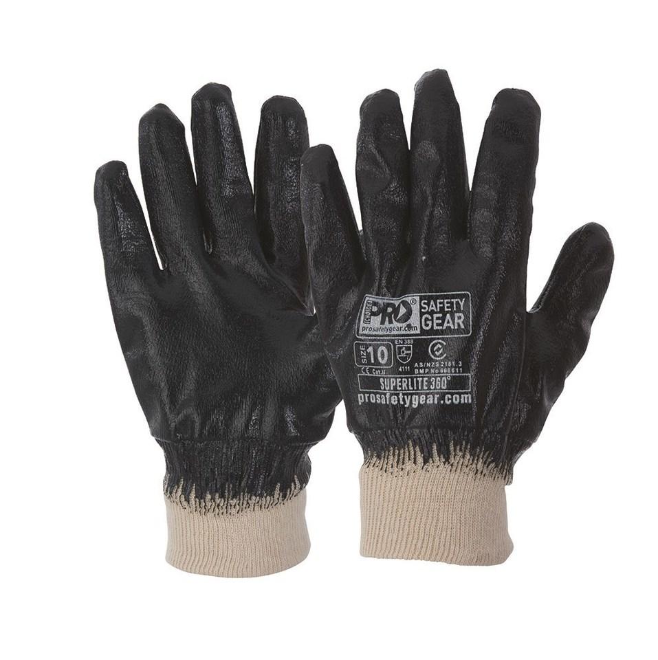 Super-Lite Blue Fully Dipped Gloves, Size 10 - Paramount