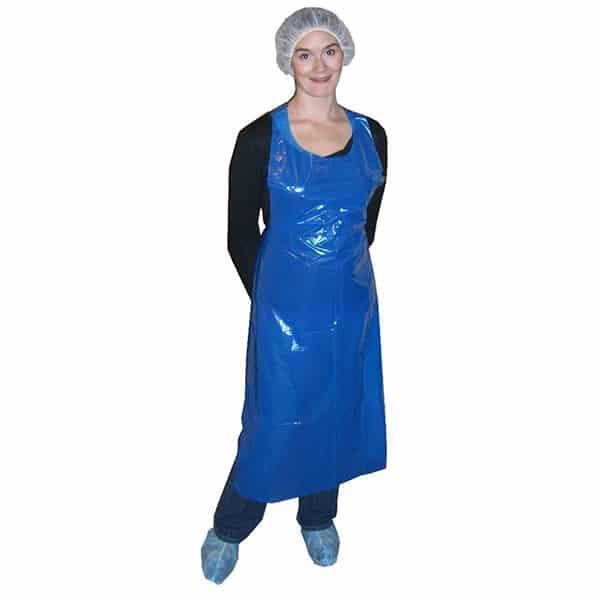 PE Disposable Aprons – Blue