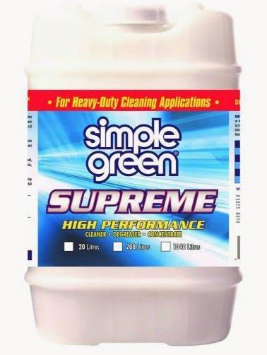 SUPREME Heavy-Duty Cleaner & Degreaser Concentrate 20 Litres - Simple Green
