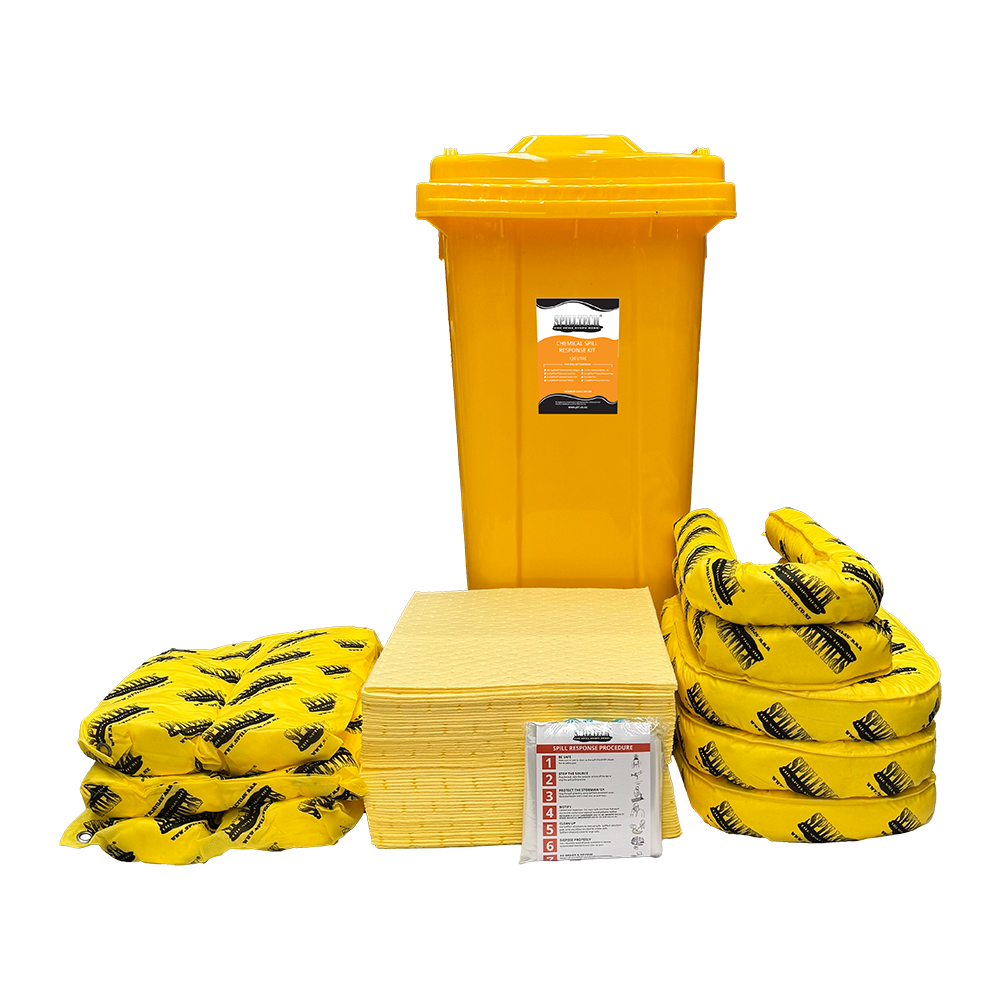 SpillTech Chemical Spill Kit – 120L (Full Spill Kit) - Insinc Products ...