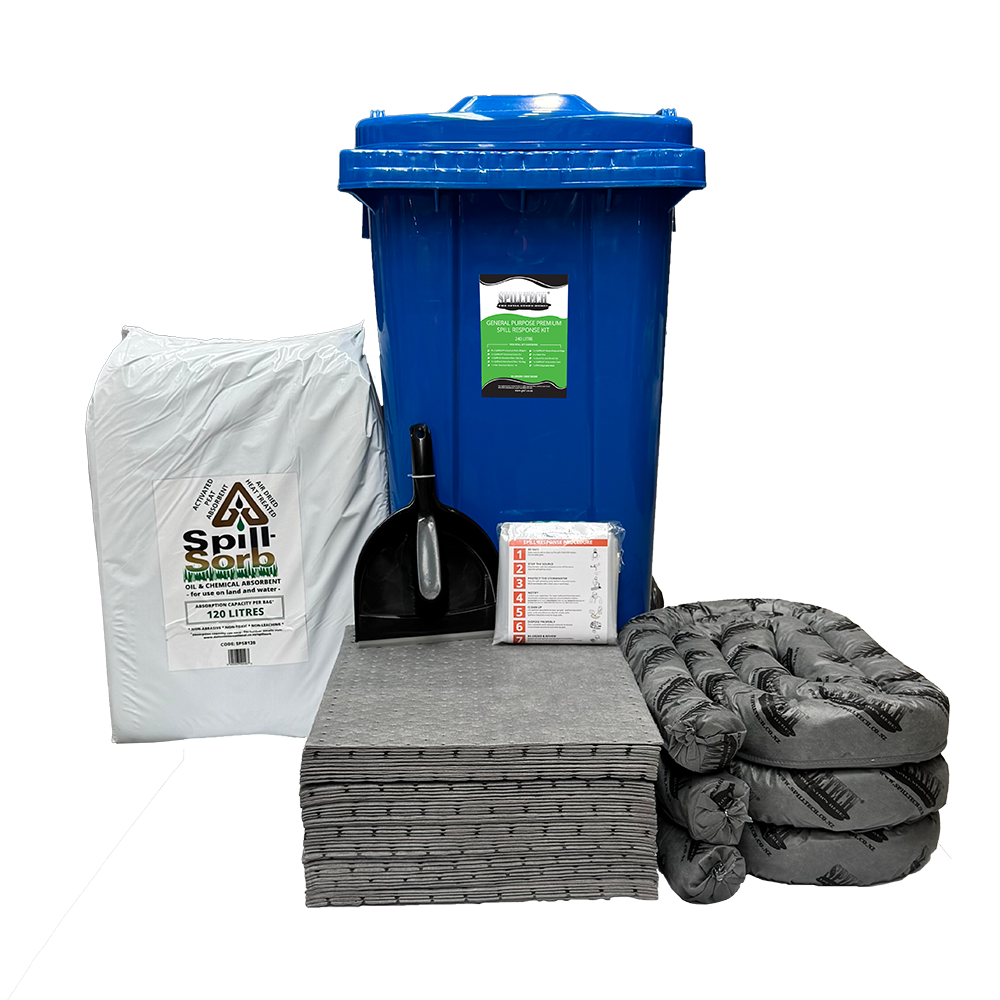SpillTech General Purpose Spill Kit – 240L (Full Spill Kit) - Insinc ...