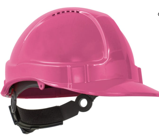 TUFF-NUT' Ratchet  Vented Hard Hat, PINK - Esko