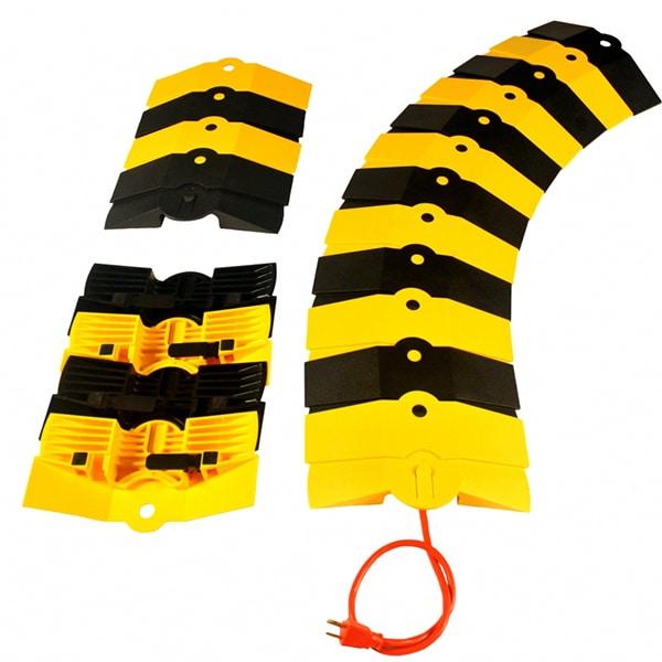 Ultra Sidewinder Cable Protection – Black and Yellow - S