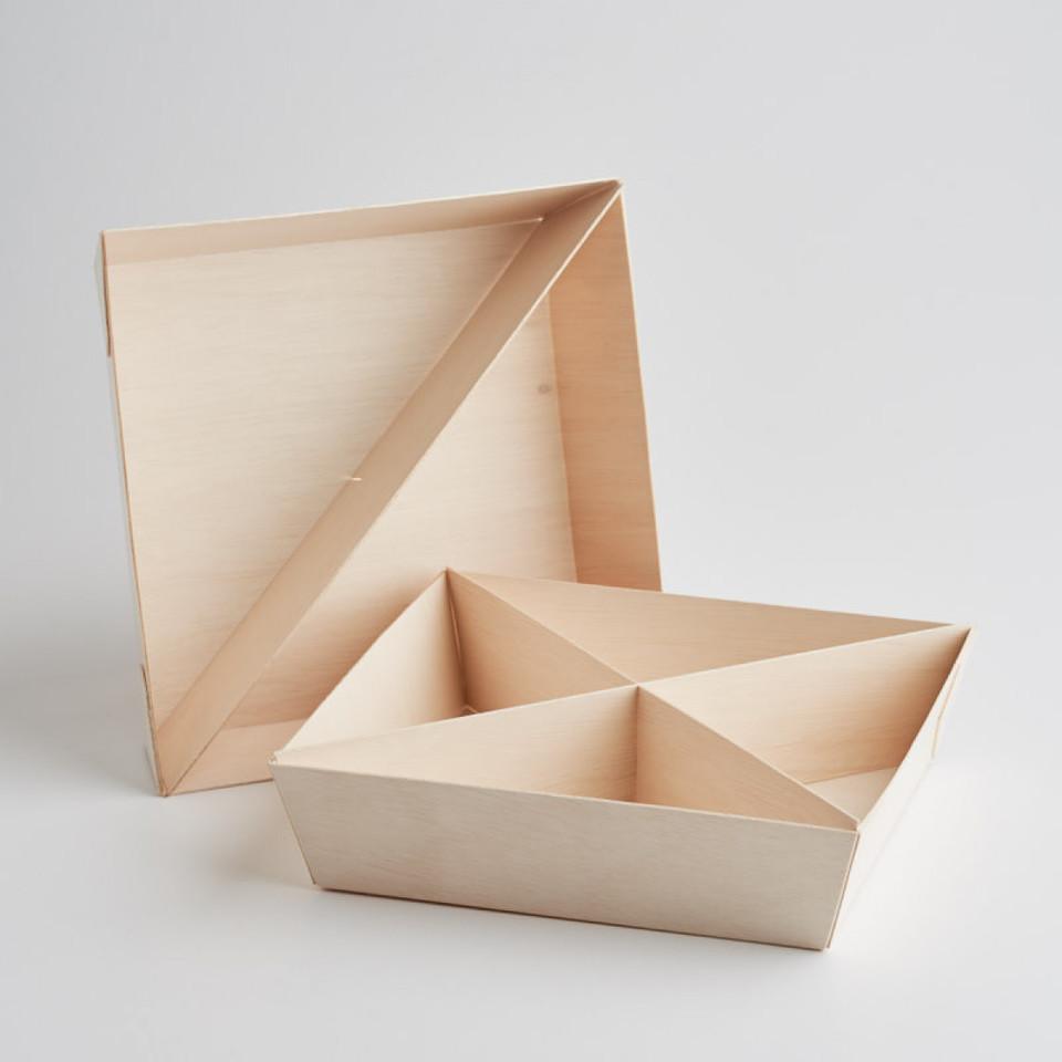 Verterra Fixed Side Tray with Cross Diagonal Part - Epicure