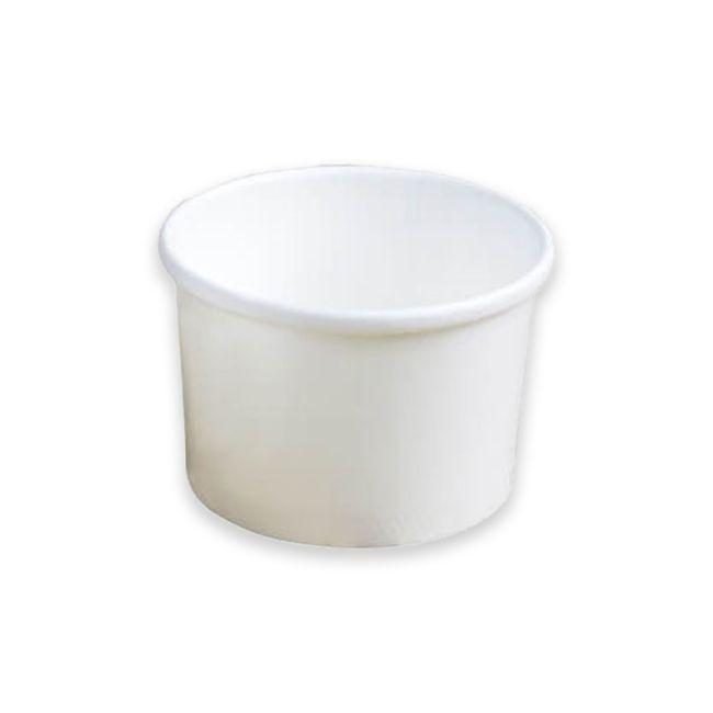Tub Paper White 4oz Sundae - Banquet
