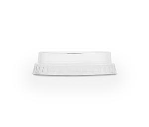 Cold Cup PLA Flat Lid with Straw Slot 76mm, Carton 1000 - Vegware