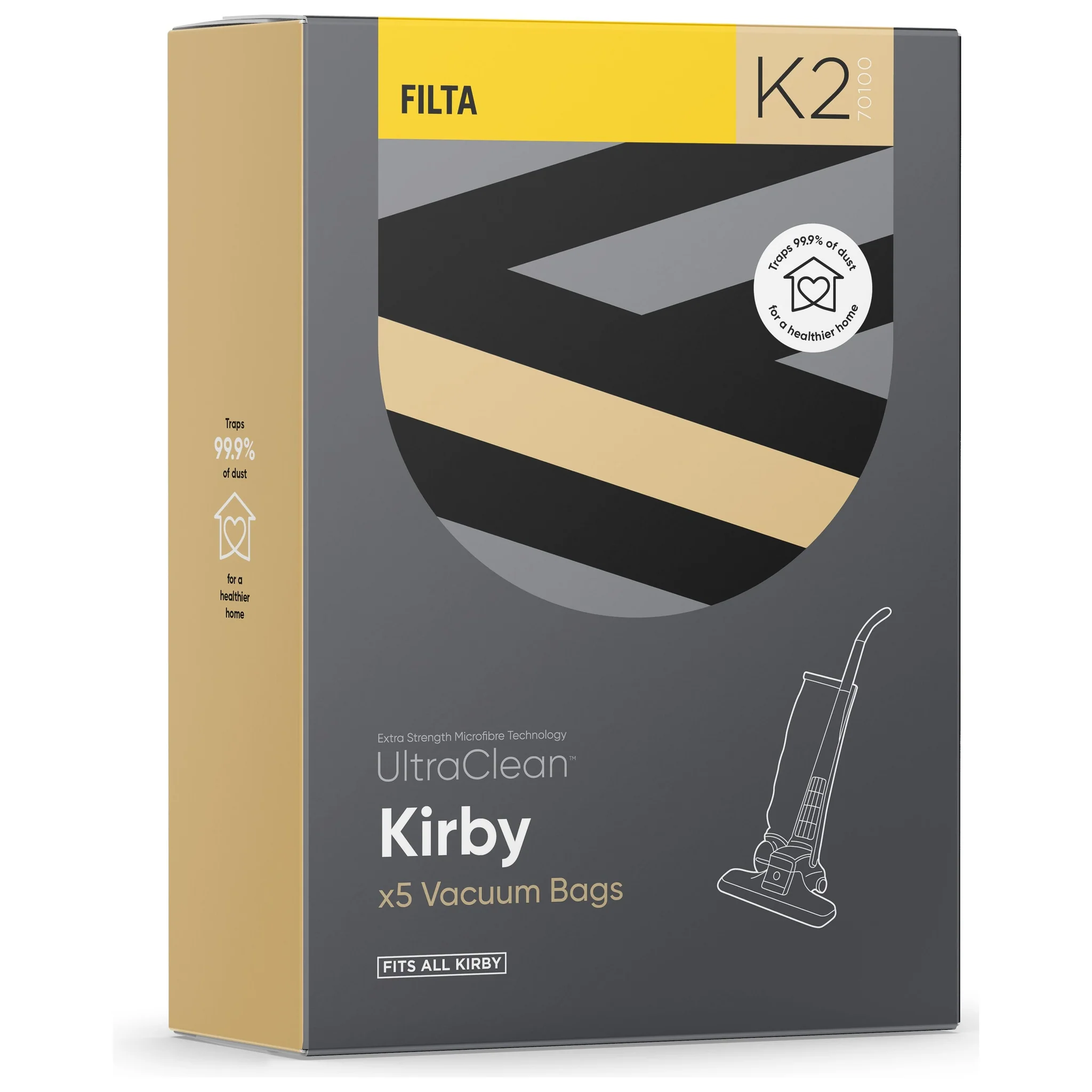 Ultra Clean Vacuum Cleaner Bags Kirby 5 Pack