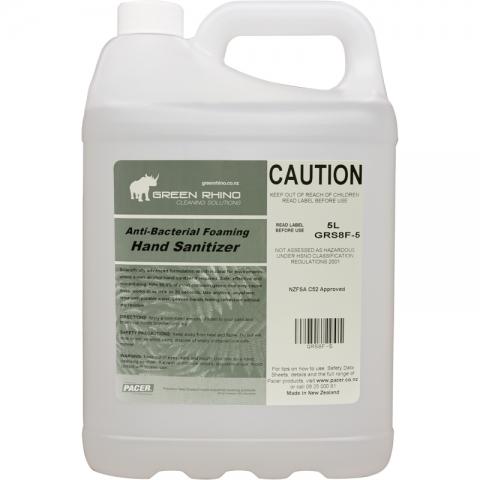 Hand Sanitiser Alcohol Free Foaming - Green Rhino